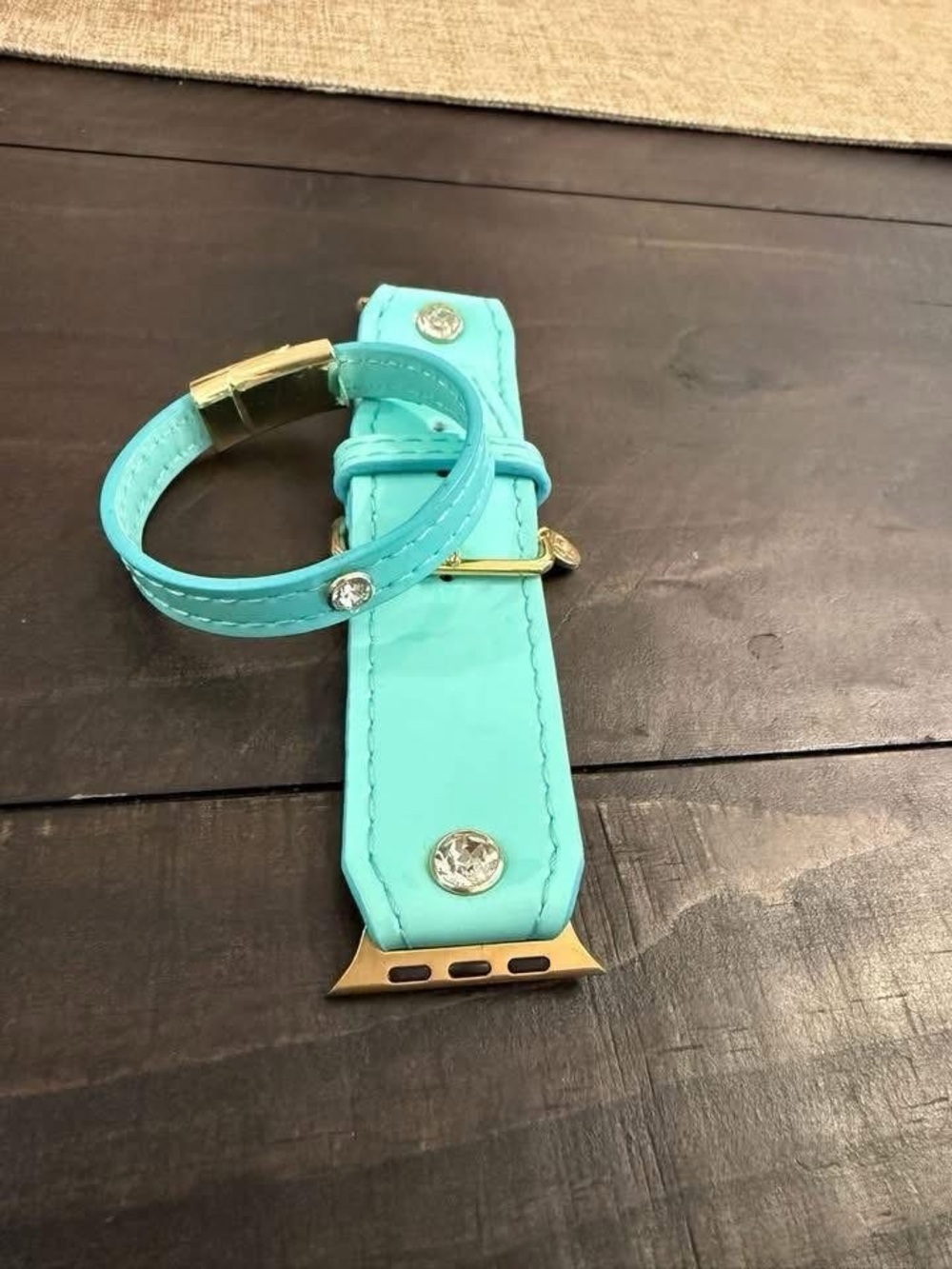 Spark’l Band in Audrey patent with matching Gracie bracelet